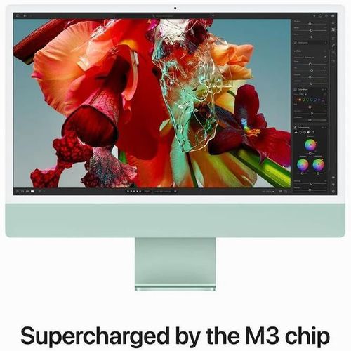 cumpără Monobloc PC Apple iMac 24" Retina 4.5K M3 8c/8g 256GB Green MQRA3 în Chișinău 