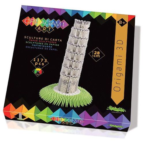 купить Набор для творчества miscellaneous 741 Creagami Art Origami modular Turnul din Pisa (set mare) в Кишинёве 