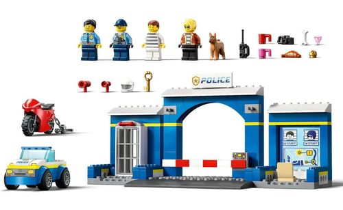 купить Конструктор Lego 60370 Police Station Chase в Кишинёве 