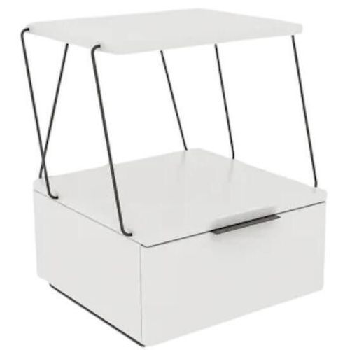 cumpără Noptieră Trendy Tekoba Alb, 42x52x41cm (GTR001532) în Chișinău 