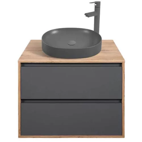 купить Шкаф под умывальник Montebella Set 57.06 800*500 SPIRIT 550 Lemur в Кишинёве 