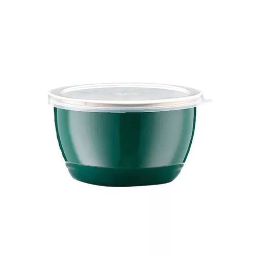 cumpără Container alimentare Metalac 51714 эмалированный Solo 14cm, 1.1l, крышка пластик în Chișinău 