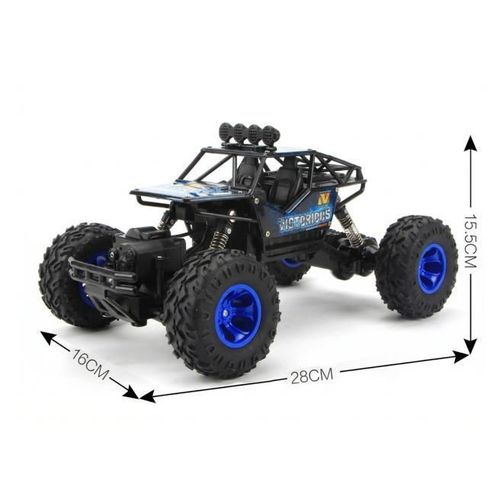купить Радиоуправляемая игрушка New World 6248 Masina Rock Crawler 4x4 1:16 cu T/C, albastra, 2384D в Кишинёве 