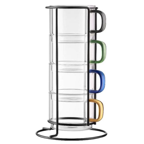 купить Чашка Ardesto AR2635BS Set cupe 4buc 350ml в Кишинёве 