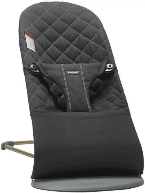 купить Детское кресло-качалка BabyBjorn 006116A Bliss Black, Coton в Кишинёве 
