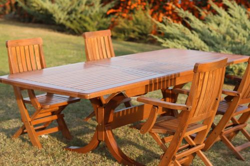 cumpără Mobilier pentru grădină SunYard Palermo 90x180 + 40 (extensibila) în Chișinău 