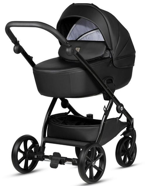 купить Детская коляска Tutis 2in1 UNO5+ Leather 2/1 Jet Black (1402699) в Кишинёве 