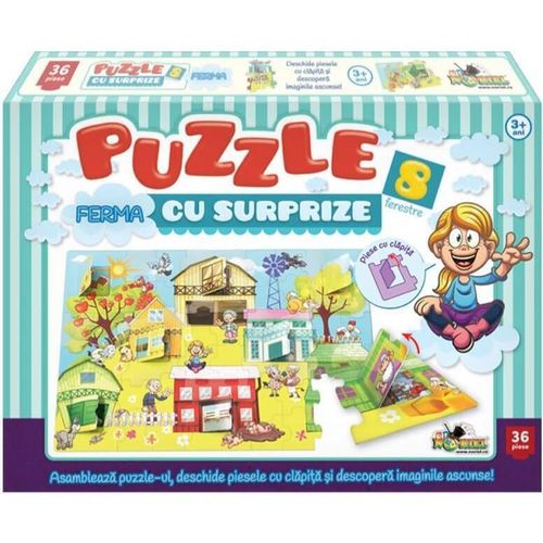 cumpără Puzzle Noriel NOR4277 Puzzle 36 pcs. cu surprize Ferma în Chișinău 
