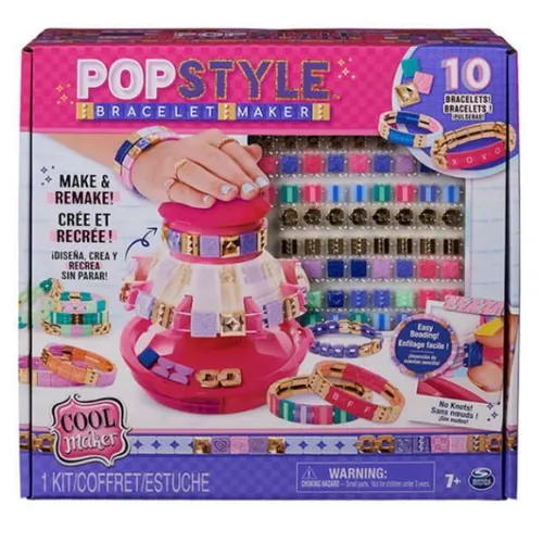 купить Набор для творчества Spin Master 6067289 Crearea brățărilor Cool Maker Pop Style в Кишинёве 