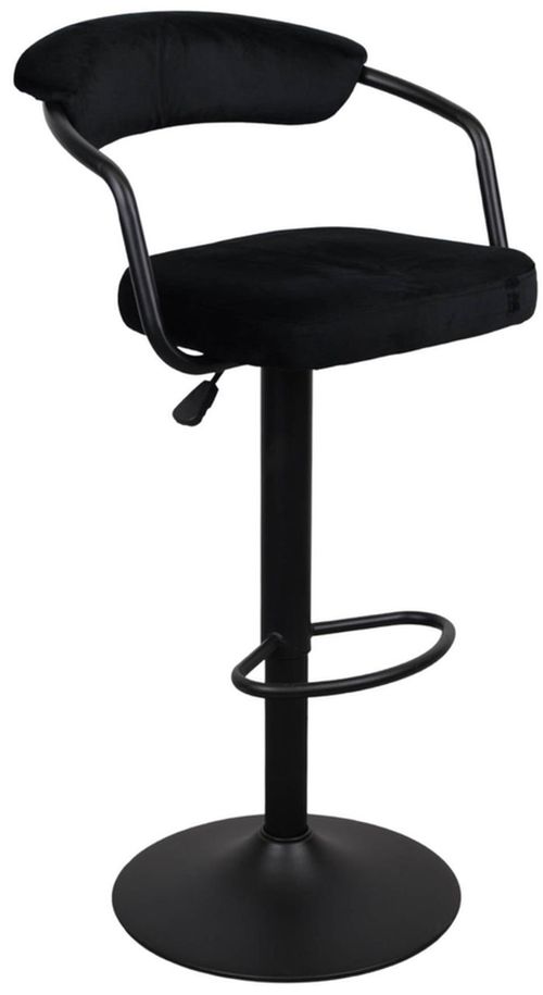 cumpără Scaun de bar Deco SB-31 Catifea Black+Black Leg în Chișinău 