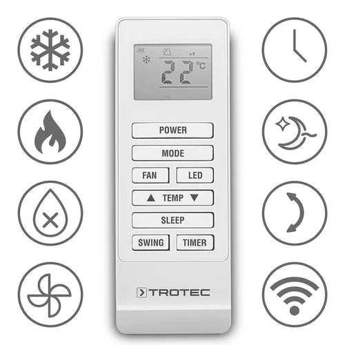 купить Кондиционер мобильный Trotec PAC-W 2650 SH в Кишинёве 