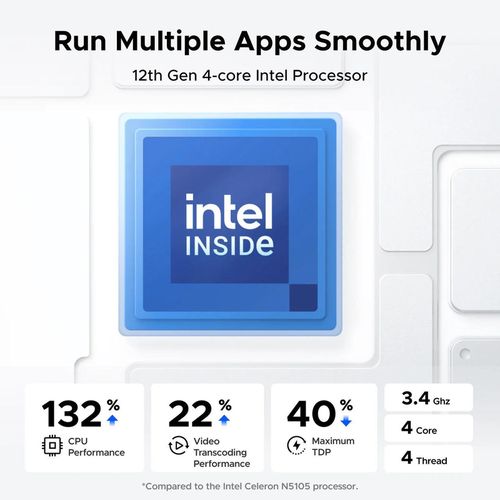 купить NAS сетевой накопитель Ugreen DXP4800 (Diskless) EU, Black в Кишинёве 