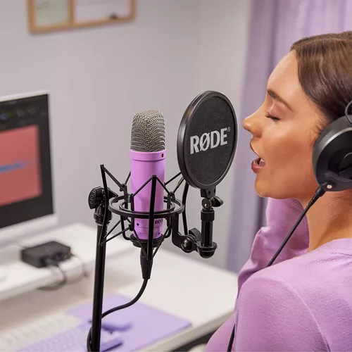 купить Микрофон Rode NT1 Signature Series Purple в Кишинёве 