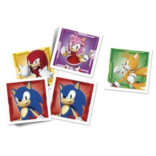 купить Настольная игра Clementoni Joc educativ Memo Pocket Sonic (18312) в Кишинёве 