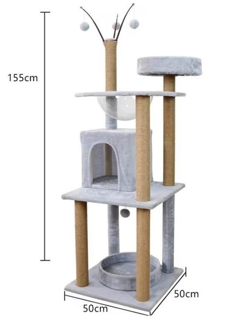 cumpără Centru de joc pentru pisici miscellaneous 523 Grey Cat Tree în Chișinău 