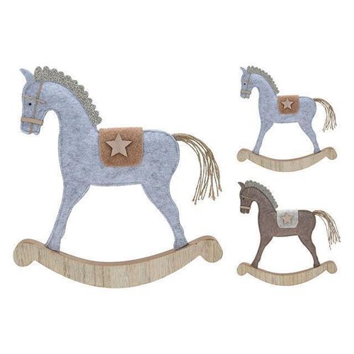cumpără Decor de Crăciun și Anul Nou Promstore 49059 Сувенир Лошадка 28x30cm în Chișinău 