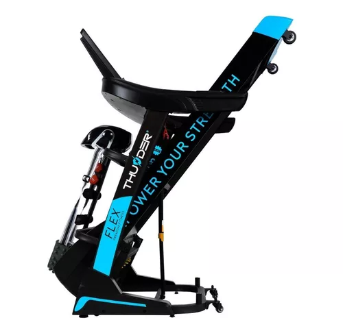 купить Беговая дорожка Thunder FLEX-DS-TFT, WiFi, Black в Кишинёве 