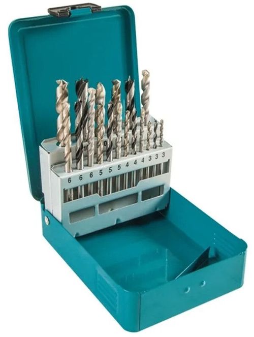 купить Набор головок, бит, насадок Makita B-49725 Set makpac 96 biti burghie в Кишинёве 