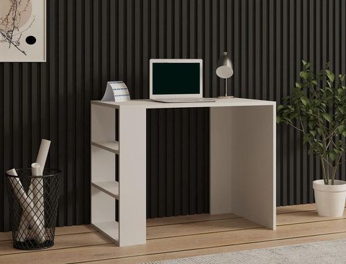 cumpără Masă de birou Trendy Cool, Alb, 90x70x50cm în Chișinău 
