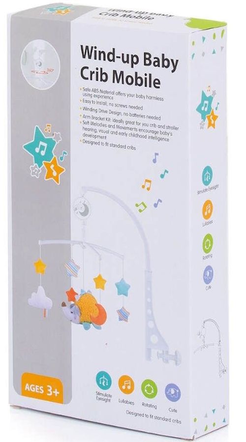 cumpără Pătuț Chipolino MILS02306CC Colorful clouds în Chișinău 