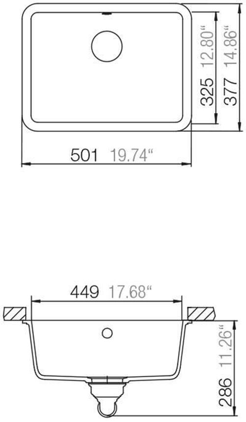 купить Мойка кухонная Schock Cristalite Solido N-100 в Кишинёве 