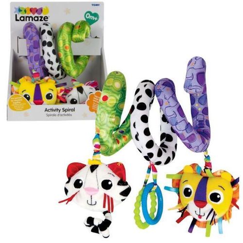 купить Игрушка-подвеска Tomy T27142 Jucărie educativă din pluș cu sunete Spirala cu activități в Кишинёве 