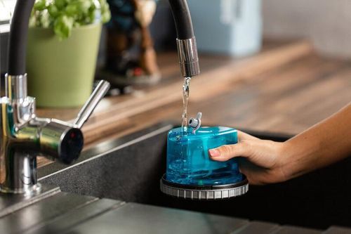 купить Паровая швабра Daewoo DMO160 White/Blue в Кишинёве 