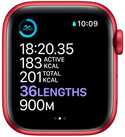 cumpără Ceas inteligent Apple Watch Series 6 40mm (PRODUCT) RED Sport Band M00A3 în Chișinău 