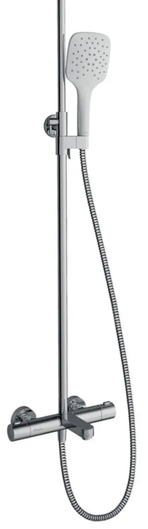 купить Душевая панель Ravak Bara dus termostatica cu pipa chrome/white TE 092.00CR/WH (X070098) в Кишинёве 