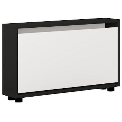 cumpără Raft pentru încălțăminte Mobildor-Lux Leo Slim 50x16x47H cm Anthracite/White în Chișinău 