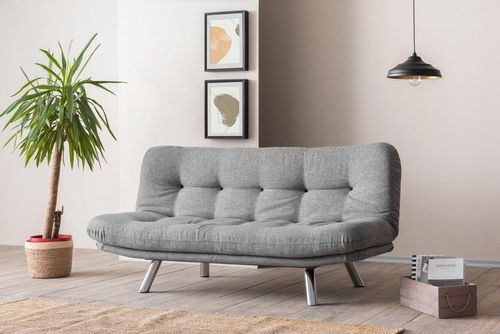 купить Диван Trendy Mica Misa Gri deschis (3 locuri) в Кишинёве 