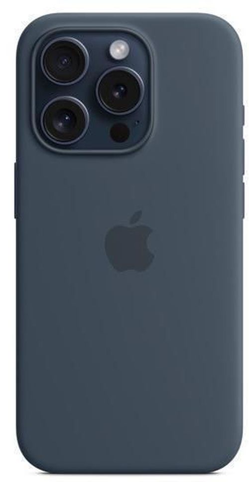 купить Чехол для смартфона Apple iPhone 15 Pro Silicone MagSafe Storm Blue MT1D3 в Кишинёве 