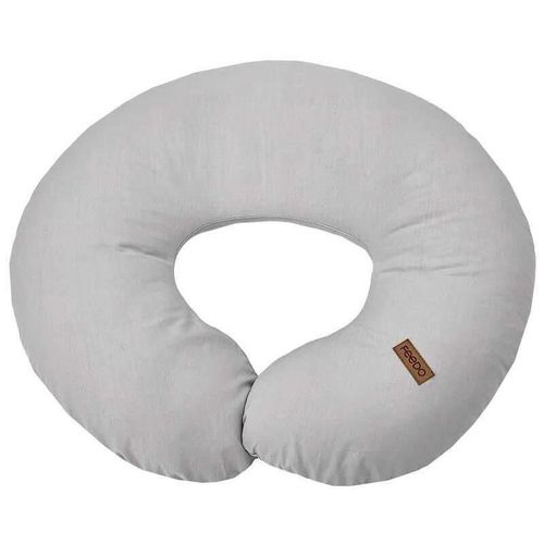 купить Подушка для мам Feedo 211214 Perna pentru maternitate mica Light Grey, 60cm в Кишинёве 
