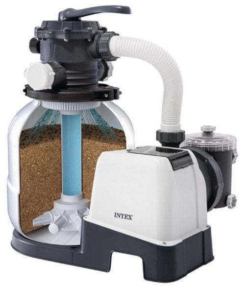 cumpără Filtru pentru piscină Intex 26656 Pompă de filtrare cu nisip Krystal Clear SX2100, 7900 L/h în Chișinău 