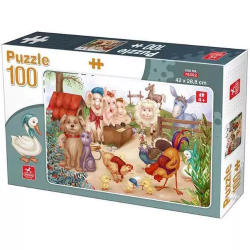 cumpără Puzzle Trefl 076502 Animale de circ, 100elem în Chișinău 
