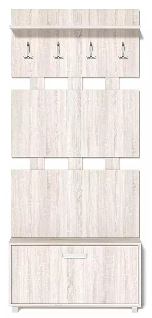 купить Полка для обуви Fabrik Home №09 Обувница однарядная 900 дуб сонома в Кишинёве 