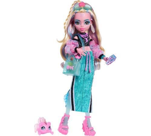 купить Кукла Mattel JHK33 Monster High, Lagoona Blue cu animalul de companie Neptuno в Кишинёве 