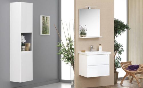 купить Зеркало для ванной Orka Duden 45 White в Кишинёве 