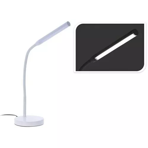 купить Настольная лампа Holland 38972 LED 43cm (16 SMD LED/4W) металл белая в Кишинёве 