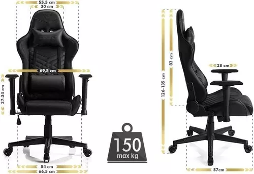 купить Офисное кресло Sense7 Spellcaster Black в Кишинёве 