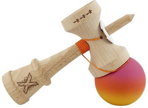 купить Активная игра Essa 165163 Kendama Super Sticky X Original, King size, gradient roz-portocaliu-galben в Кишинёве 