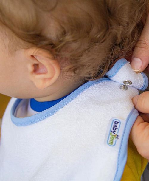 cumpără Bavețică BabyJem 319 Set 3 bavete cu capse din bumbac Boy în Chișinău 