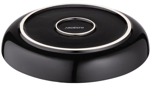 купить Тарелка Ardesto AR2920ABD Andria, 21.1 см, керамика, сине-серый в Кишинёве 