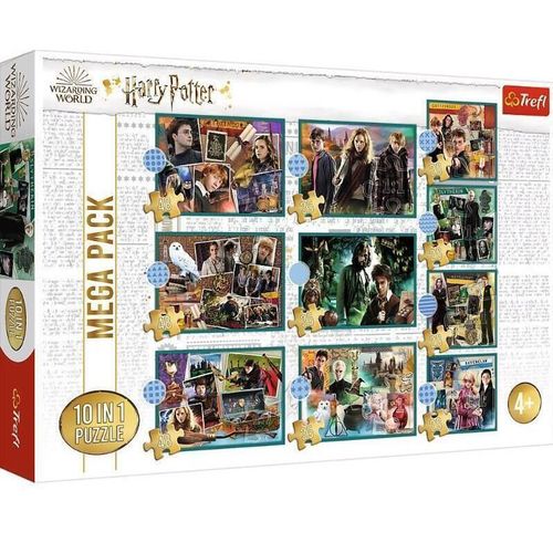 cumpără Puzzle Trefl 90392 Puzzles - 10in1 - In the world of Harry Potter / Warner Harry Potter în Chișinău 
