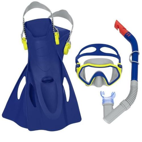 cumpără Accesoriu pentru înot Bestway 25046BW Set de înot (labe, mască, snorkel), 7+, 2 culori în Chișinău 