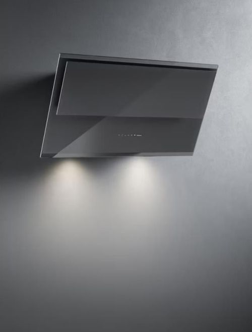 купить Вытяжка Falmec VERSO 55 E.P.CAP. Black Glass RAL 9005 (w/o filter pack) в Кишинёве 