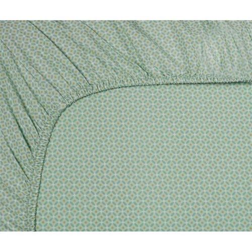 купить Постельное белье Pip Studio 329695 Cross Stitch Fitted Sheet 180x200 h35 Light Green в Кишинёве 