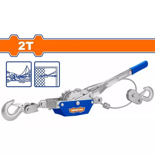 купить Лебёдка Wadfow WJU1020 Troliu manual cu clichet 2.0t 2.8m в Кишинёве 
