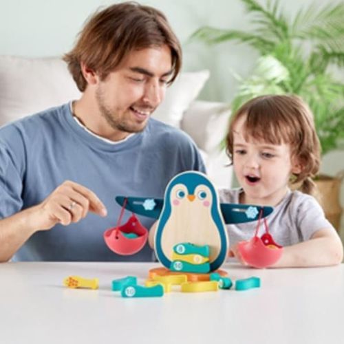 купить Игрушка Hape E1074 Cântar Pinguinul vesel в Кишинёве 