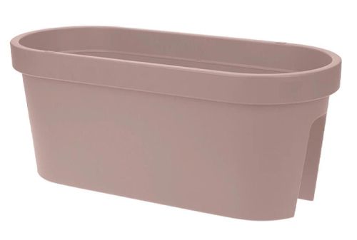 купить Цветочный горшок ProGarden 50741 Ghiveci pentru balustrada 59x26x25cm, gri-bej в Кишинёве 